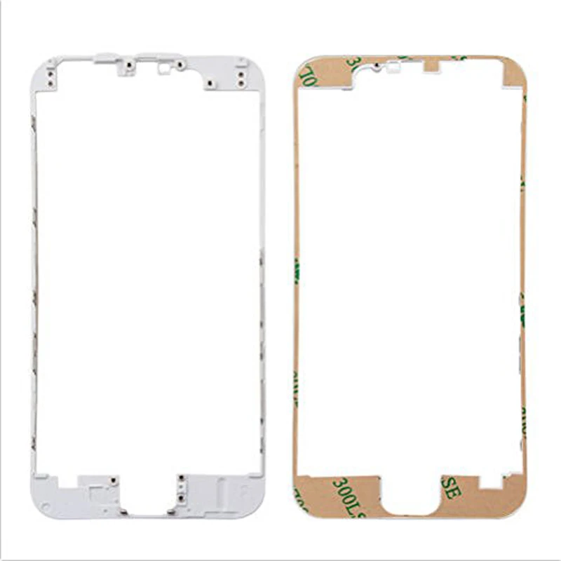 Для iPhone 5 5S 5C 6 6S Plus lcd сенсорный экран передняя рамка средняя Рамка Кронштейн держатель с клейким слоем