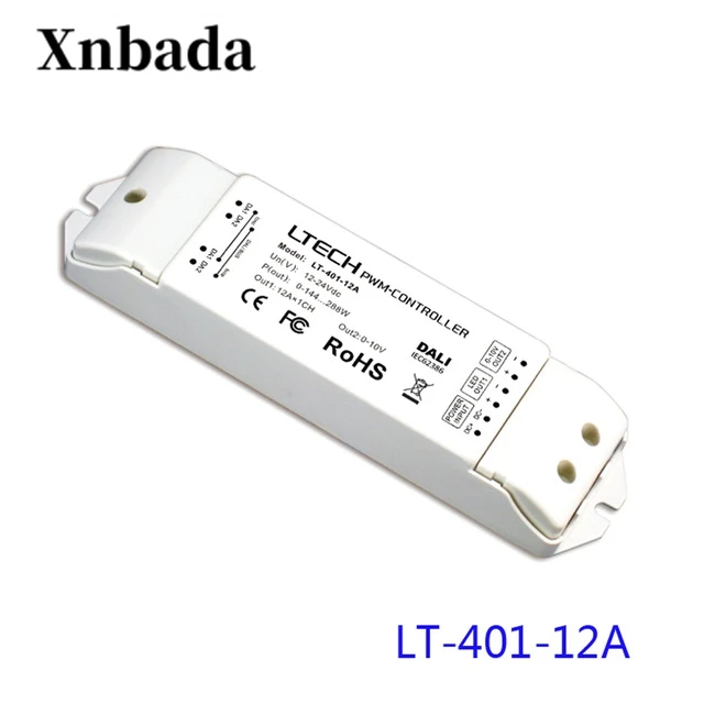 LTECH LT-401-12A DIN Диммируемый драйвер светодиодов | Лампы и освещение