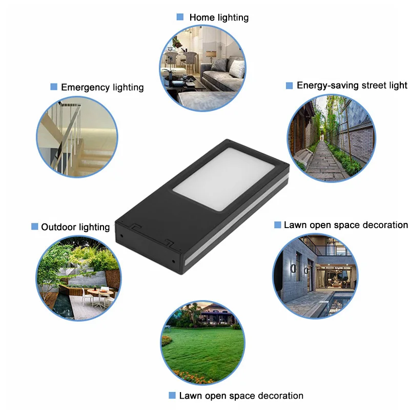 

Leds Solar Lights Motion Sensor Outdoor Wall Light Security Light Night for Gutter Patio Garden Path --M25