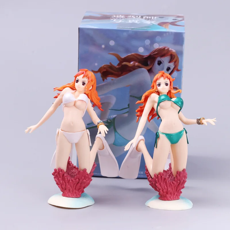 

Anime One Piece CREATOR X CREATOR Nami Swimsuit Ver. Sexy PVC Action Figures Collectible Model Toys Doll 16cm 2 Colors