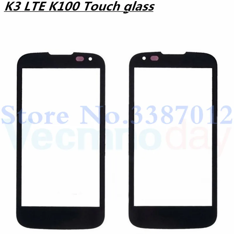 

4.5'' Replacement LCD Front Touch Screen Glass Outer Lens Cover For LG K3 LTE K100 K100DS LS450 With Logo