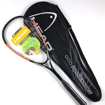 Raqueta de Squash de carbono con cuerda, bolsa de Squash, Raqueta de Padel, accesorios de entrenamiento, Bola de pared, hombres, mujeres, raquetas de squash Toma la bolsa.