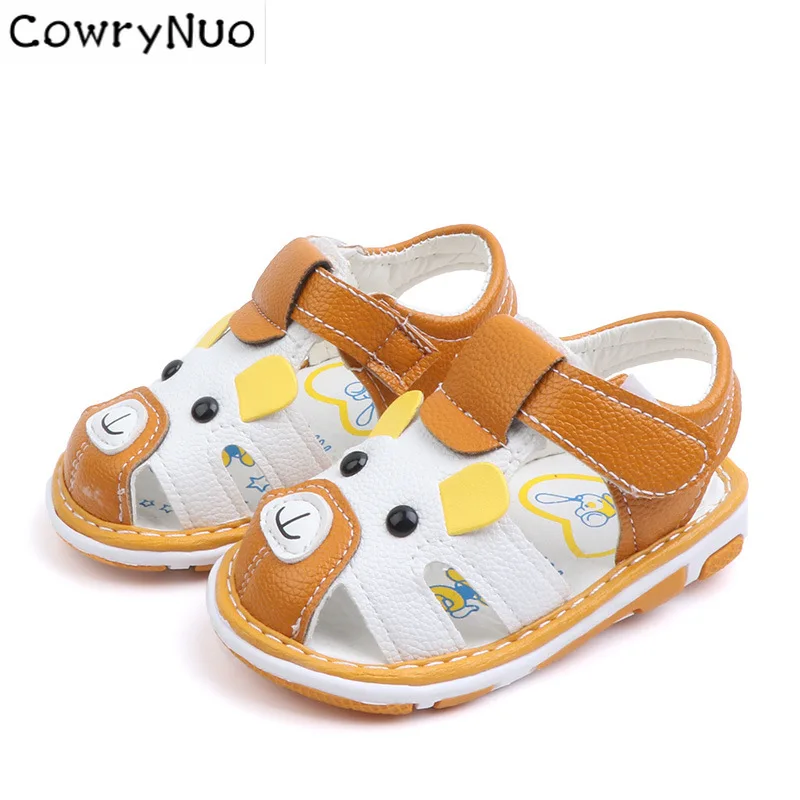 

Insole 11.5-13.5cm New Baby Bear Summer Soft Shoes Baby Pre Walker with Sound //