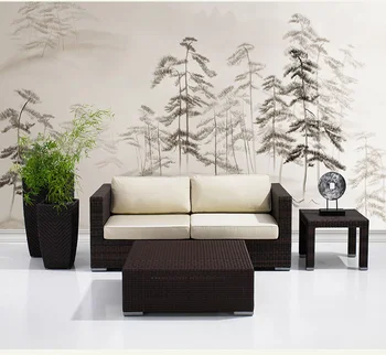 

Bacaz Painted Snow Trees Large 3d Papel Mural 3d Wallpaper Murals for Dinning Sofa Room Background 3d Wall Mural 3d Wall sticker