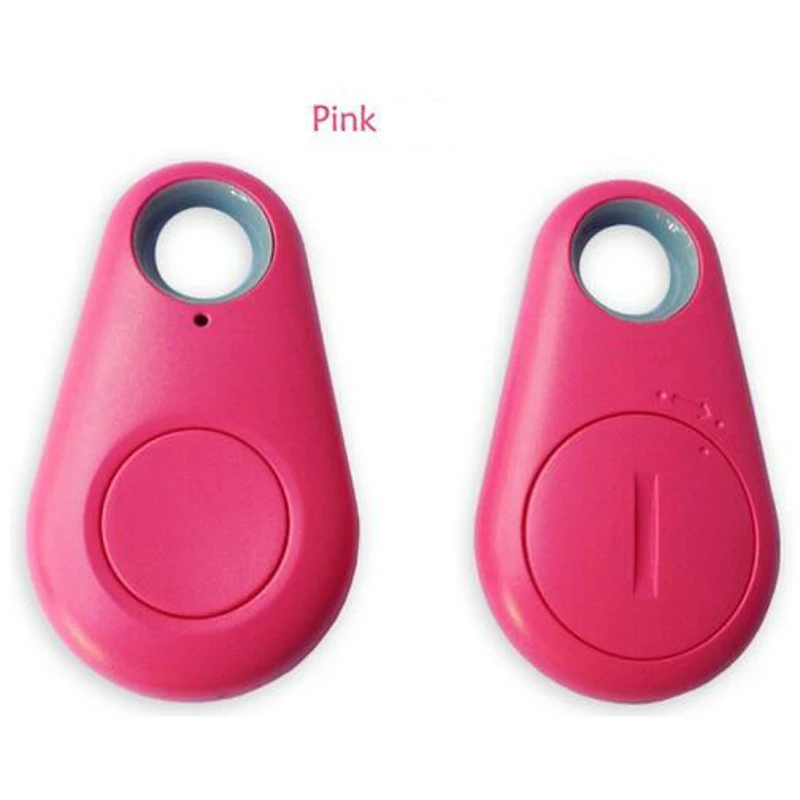 20 шт./партия iTag мини умный искатель ключ беспроводной Bluetooth трекер анти-потеря смарт-тег для домашних животных кошка собака дети gps сигнализация потеря напоминание - Цвет: Pink