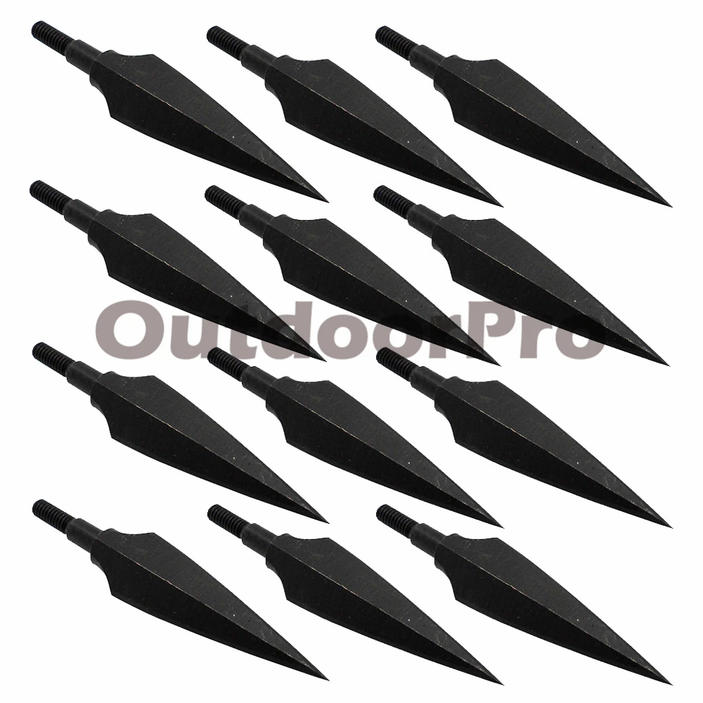 Prix pour Nouveau 12 pcs Classique Traditionnelle 150 Grains Pointes De Chasse Tir À L'arc À L'arbalète Flèches Pour Sportif Chasse Flèche Têtes Noir Prix pour Nouveau 12 pcs Classique Traditionnelle 150 Grains Pointes De Chasse Tir À L'arc À L'arbalète Flèches Pour Sportif Chasse Flèche Têtes Noir