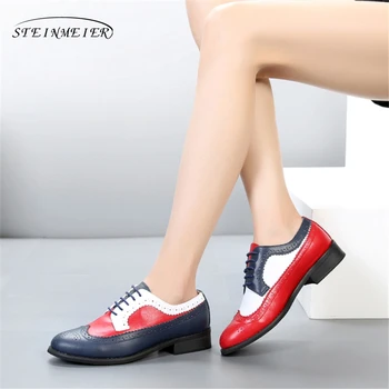 red designer flats