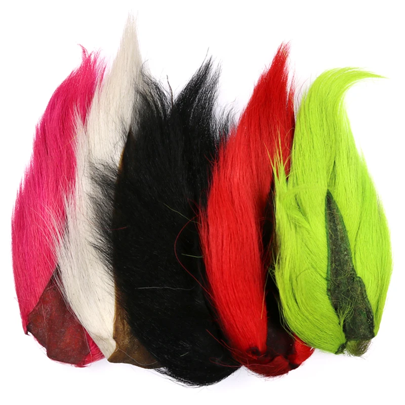ICERIO Northern Buck Tail Deer Hair Fly Tying Material Trout Salmon Flies Jig Treble Hook