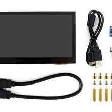 4,3 дюймовый емкостный сенсорный экран ips lcd HDMI интерфейс поддерживает Raspberry Pi BB Black Banana Pi Multi mini-PCs мульти системы и т. Д