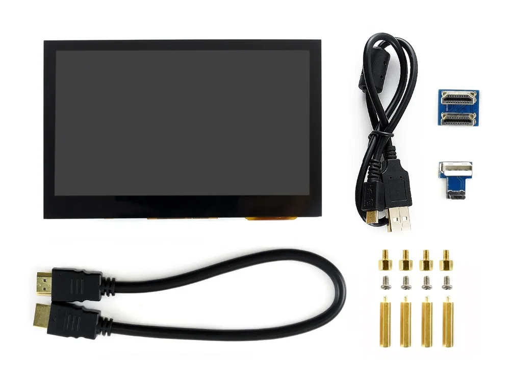  4.3inch Capacitive Touch Screen IPS LCD HDMI interface Supports Raspberry Pi BB Black Banana Pi Mul