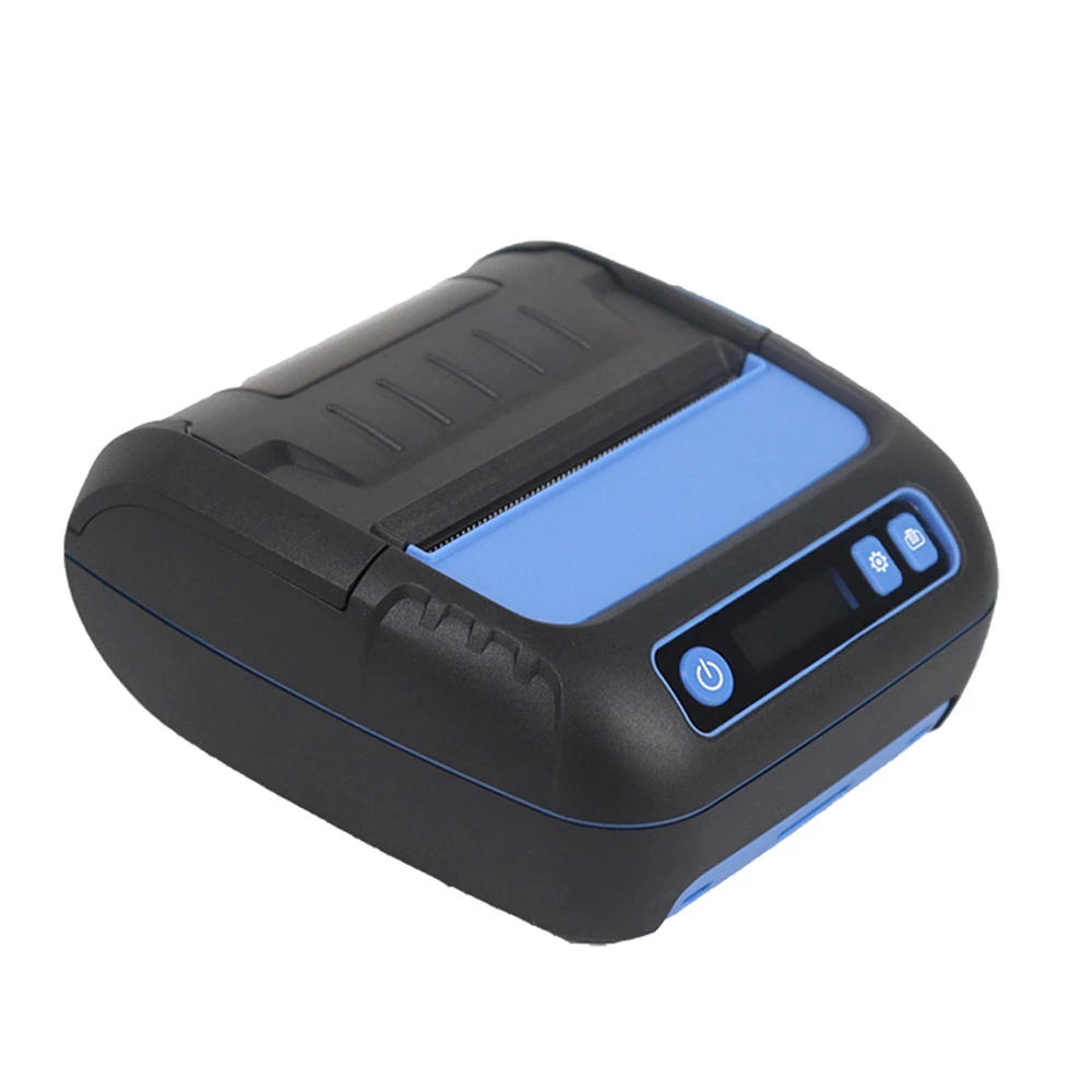 MHT-P80F Термопринтер для печати этикеток 2 в 1 POS принтер 80 мм Bluetooth Android/iOS/Windows штрих-код стикер