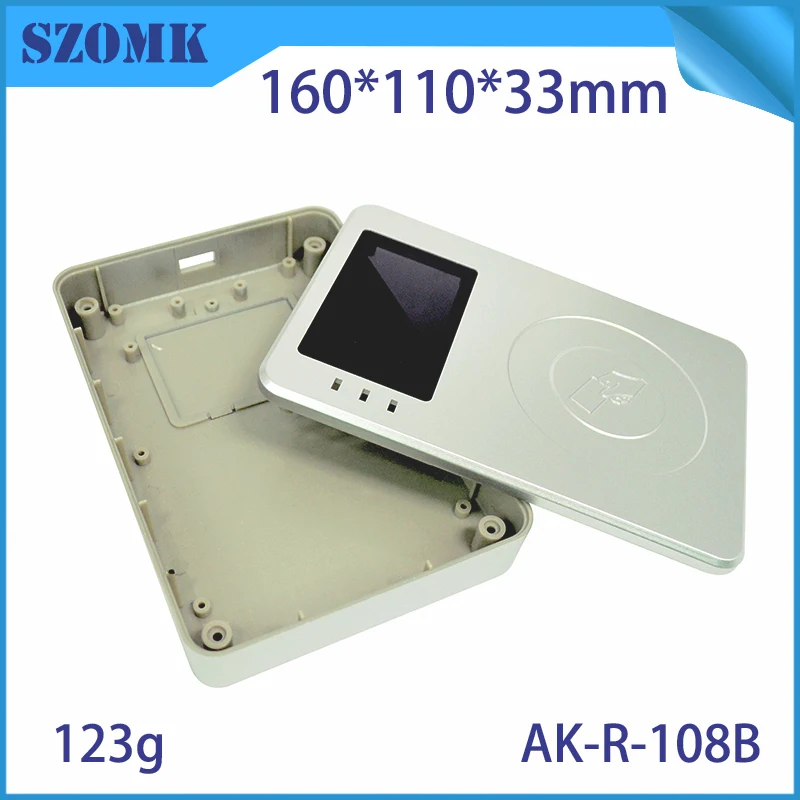 szomk IC card reader plastic enclosure for electronics project plastic sensor junction box distribution box instrument case plastic housing for pcb (15)