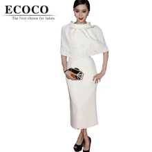D401 top runway spring summer fashion official casual font b women b font work lady long
