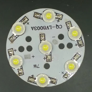 

2PCS 7W LED Ligh Board with Aluminium Base Plate LED Light Source for Plant Grow Light Bulb Spotlight Downlight