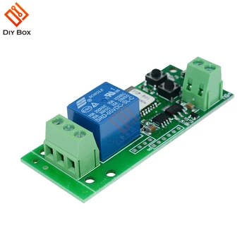 

Sonoff WiFi Wireless Smart Switch Relay Module DC 5v For Smart Home FOR Apple FOR Android App Control Self-lock 433Mhz