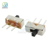 50Pcs SS12D00 SS12D00G3 Interruptor on-off Mini Slide Switch 3Pin 1P2T 2 Position PCB Panel Mini Vertical Toggle Switch ► Photo 3/4