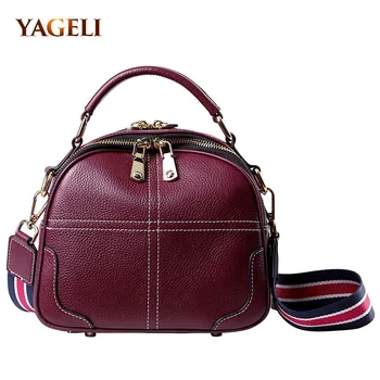 

Women's genuine leather handbags 2019 luxury handbags women bags designer lady cow leather shoulder bags INS HOT women bags