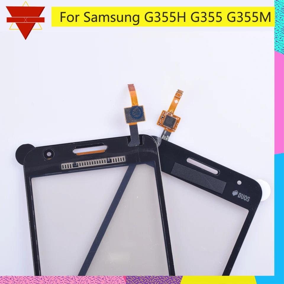 4," дигитайзер передней панели для samsung Galaxy Core 2 II G355 G355H Core2 SM-G355H сенсорный экран сенсорный ЖК-дисплей стеклянная крышка