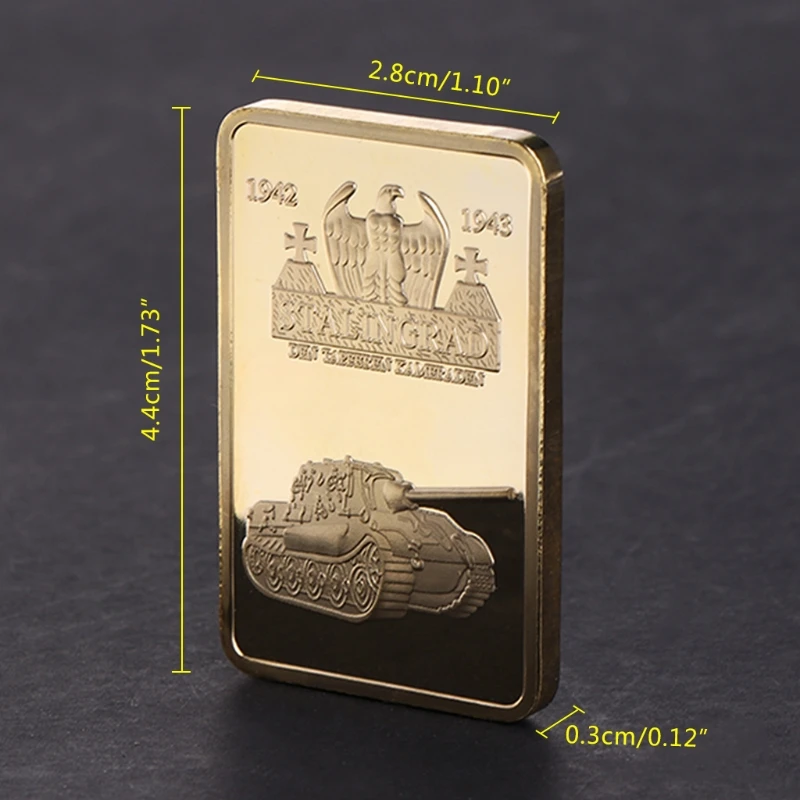 Памятная монета Сталин град Танк Золотая площадь художественные подарки для коллекции сувенир