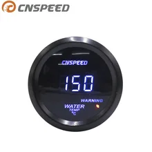 CNSPEED " 52 мм цифровой автоматический датчик температуры воды 40-150 градусов Цельсия синий светодиодный светильник автомобильный измеритель с датчиком