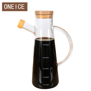 

Lead-free Glass Oil Can Kitchen Supplies Oiler Anti-side Leakage Oil Can Soy Sauce Bottle Vinegar Bottles Sesame Oiler Lecythus