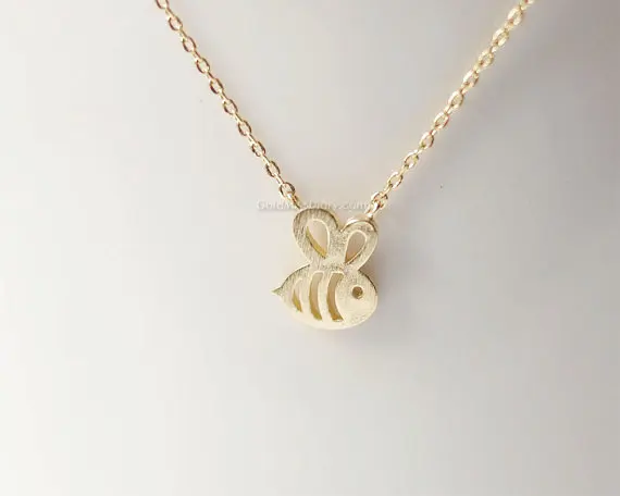 B036 Tiny Honey Bee Bracelet Bumble Bee Bracelet Queen Bee Bracelets Cute Insect Bracelets Bumblebee Beehive Bracelets