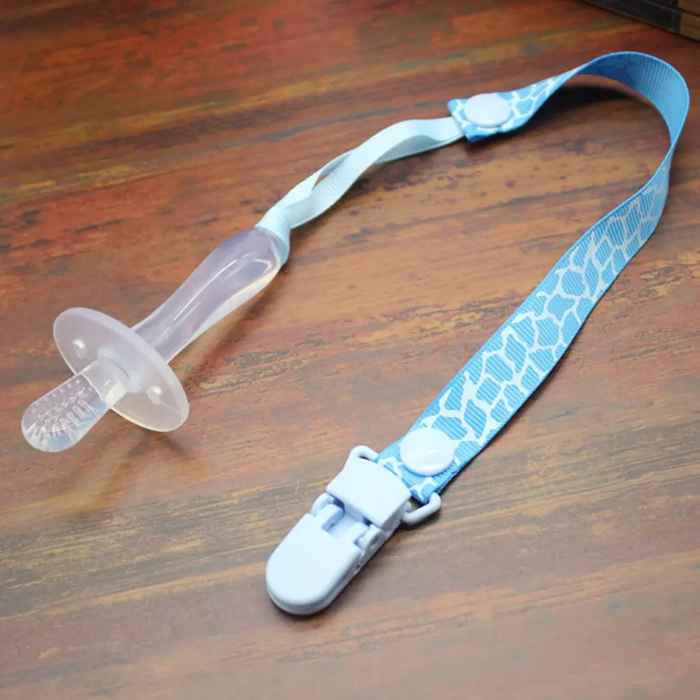 New Baby Pacifier Clip Pacifier Chain Dummy Clip Nipple Holder For