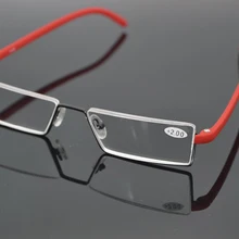 Оправа из титанового сплава и металла TR90 эластичные Брендовые очки для дальнозоркости ультра светильник для мужчин и женщин очки для чтения+ 1+ 1,5+ 2+ 2,5+ 3+ 3,5+ 4