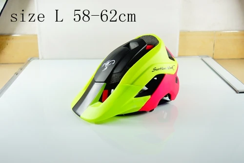 Велосипедный шлем общей формы, ультра-светильник, велосипедный шлем высокого качества, велосипедный шлем для горного велосипеда, 10 цветов, скорпион - Цвет: Size L 58-62