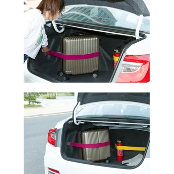 

Promotion Car Trunk Organizer Elastic Car-styling Color Strap Fixed Sundry Stowing Tidying Auto Interior Accessories Dewtreetali
