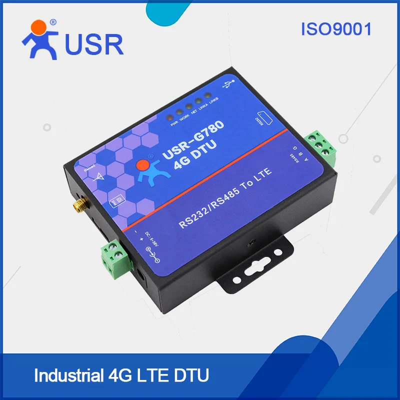 

USR-G780 Free Shipping Serial 4G DTU LTE Network TCP/UDP/DNS/HTTP/FTP Protocol
