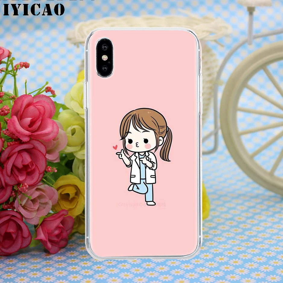 Жесткий чехол IYICAO с зубами для iPhone 4, 4S, 5, 5S, Se, 6, 7, 7 plus, 8, 8 Plus, X, XS, MAX, XR, 6s Plus, 11 pro max - Цвет: 10