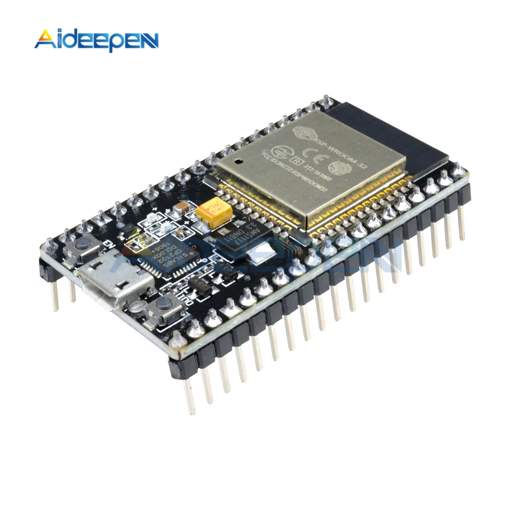 ESP32 ESP-32 ESP32S ESP-32S CP2102 Esp8266 беспроводной WiFi Bluetooth макетная плата Micro USB двухъядерный усилитель мощности модуль