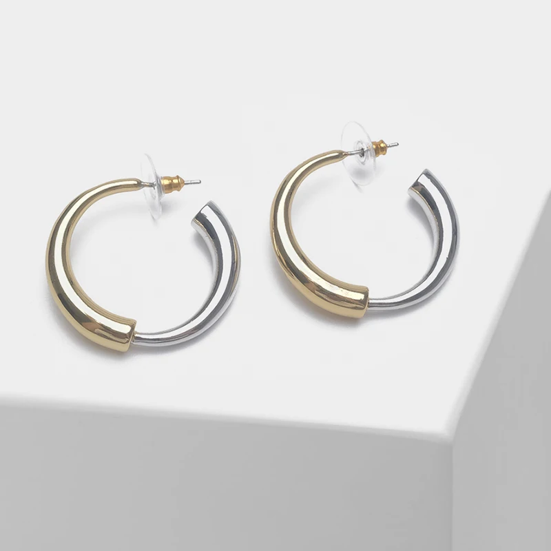 

Amorita boutique Fashion round color matching design drop earrings
