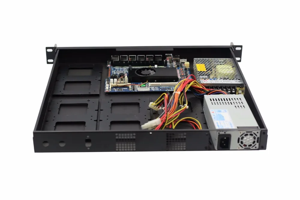 Hcipc B209-1 HCL-SC1037-6LE, Barebone, C1037U 82583 V 6LAN 8-станция для жесткого диска 1U брандмауэр системы, 6LAN материнская плата, 1U 6LAN сетевой маршрутизатор