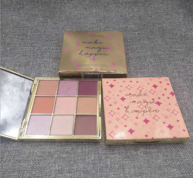 

Beauty Glazed amazonian Clay 9colors Eyeshadow Powder Makeup Palette Easy to Wear Shimmer Matte 1pcs