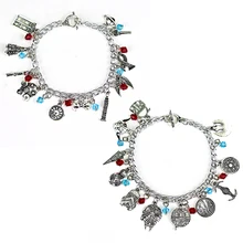 Модные ювелирные изделия браслет фильм Звездные войны Дарт маска Йоды Доктор Кто интегрированный Логотип Шарм Браслеты для женщин браслеты для девочек подарок