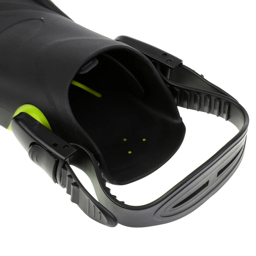 Premium Scuba Diving Fins Open Heel Adjustable Scuba Diving Fins Flippers Snorkeling Swimming Water Sports Tool for Kids Child