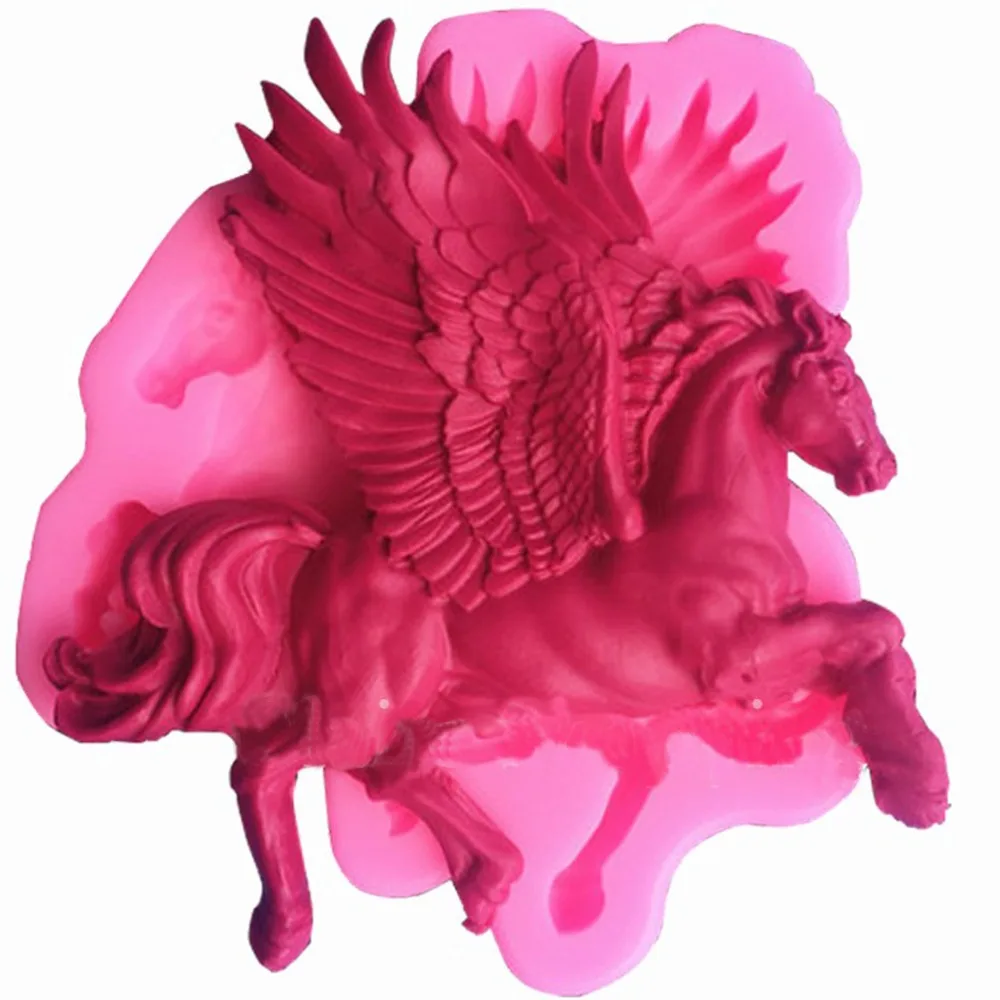 3D Horse Silicone Fondant Mold Gumpaste Chocolate Baking 3D Horse Silicone Fondant Mold Gumpaste Chocolate Baking