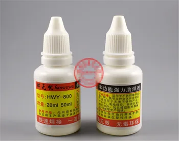 

1Pcs HWY-800 20ml Multifunctional metal solder,For welding stainless steel, white steel, copper, iron, galvanized sheet