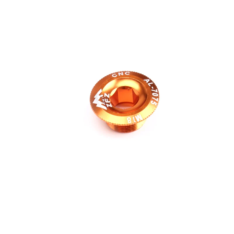 M18 Orange Swelgo винтовая крышка M15/M18 MTB шатун для велосипеда алюминиевый BMX дорожный велосипедный фитинг 10 цветов - Цвет: M18 Orange