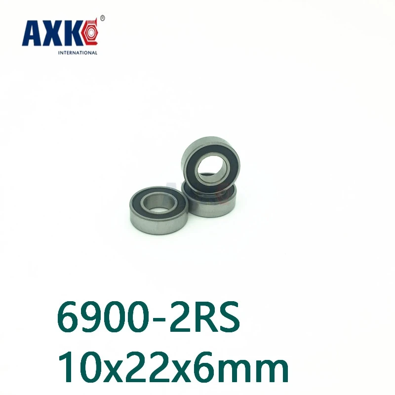 Axk 6900 2rs 61900 Si3n4 Гибридный Керамический шарикоподшипник с глубоким желобом 10x22x6