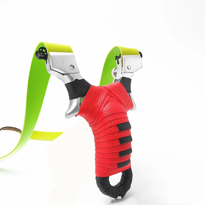 

2019 New Hunting Slingshot Stainless Steel Catapult Outdoor Precise Shooting with 1pc Shipping Rubber Band Sling Shot
