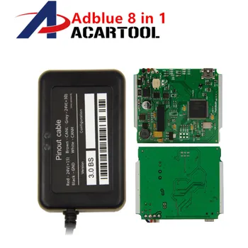 

Adblue Simulator 8 In 1 Truck Bus with EURO 4 Emission Rates OBD2 diagnostic tool Adblue 9 in 1 NOX Sens
