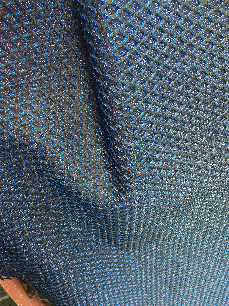 

Pretty design H-12016 embrpidered lace fabric Hot selling African French tulle Lace Fabric for party dress or fashion show