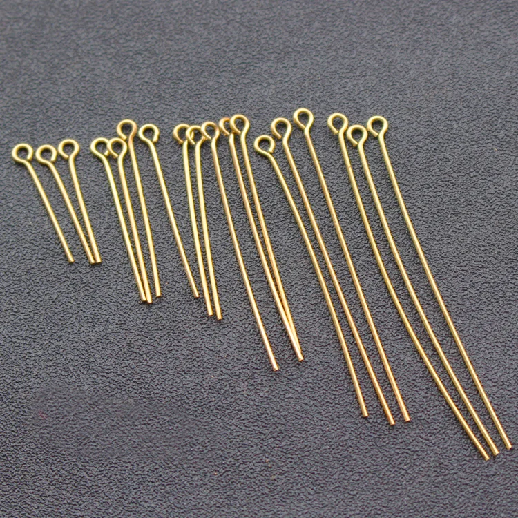 1000 Eyepins Eye Pins Needles Jewelry 
