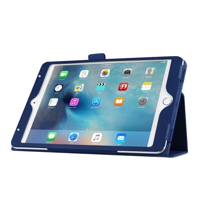 Cuckoodo 30 шт./лот для iPad mini4, искусственная кожа Фолио чехол с Smart Cover авто сна/Пробуждение Особенности для Apple iPad Mini 4 выхода