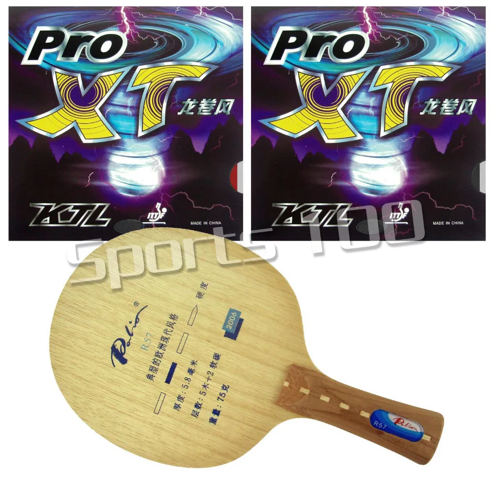 Ракетка Pro Combo Palio R57 Blade с 2x KTL Pro XT Rubbers