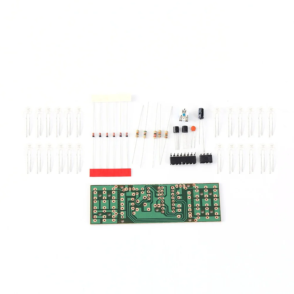 2 stücke ne555 + cd4017 modul wasser fließende led licht elektronische  produktionssuite rot blinkende lichter lampe diy kit elektronische  schaltung : : Gewerbe, Industrie & Wissenschaft