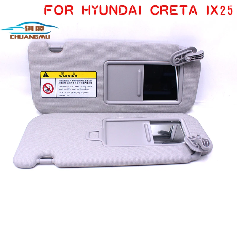 CHUANGMU для HYUNDAI CRETA IX25 солнцезащитный козырек в сборе 85210 C9500TTX 85220 C9500TTX|Козырьки от